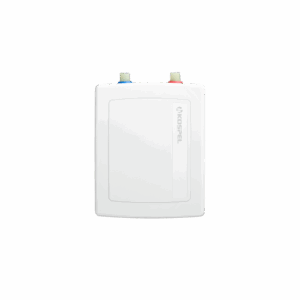 Chauffe-eau électrique compact KOSPEL EPO2 avec son installation réversible, idéal pour un évier en Tunisie