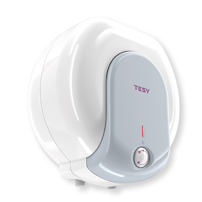 TESY COMPACT : L'eau chaude immédiate et discrète pour votre lavabo Chauffe-eau compact TESY COMPACT 10L blanc, pour installation sur lavabo, disponible chez ELEDIS en Tunisie