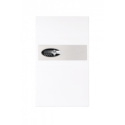 KOSPEL EKCO.LN2M & L2M : La chaudière électrique intelligente et silencieuse pour votre confort Chaudière électrique murale KOSPEL EKCO.LN2M installée dans un local technique pour chauffage central en Tunisie