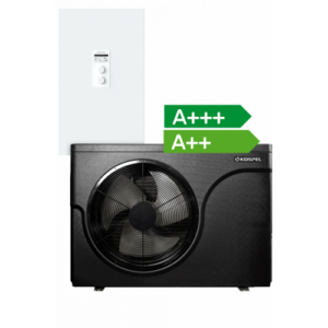 Ensemble pompe à chaleur air-eau KOSPEL HPM2.Z avec unité intérieure et extérieure pour le chauffage et la climatisation en Tunisie