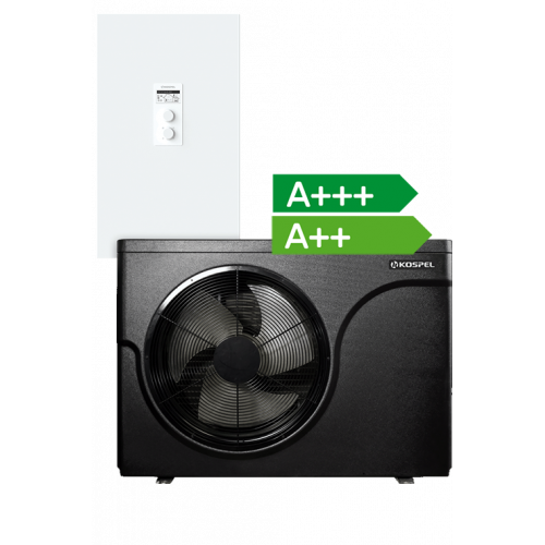 KOSPEL HPM2.Z : La solution de chauffage et climatisation écologique et économique Ensemble pompe à chaleur air-eau KOSPEL HPM2.Z avec unité intérieure et extérieure pour le chauffage et la climatisation en Tunisie