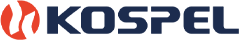 Logo KOSPEL, fabricant de chaudières et chauffe-eaux électriques distribué par ELEDIS en Tunisie.