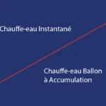 Comparatif visuel entre un chauffe-eau instantané KOSPEL et un ballon à accumulation TESY pour choisir son système en Tunisie