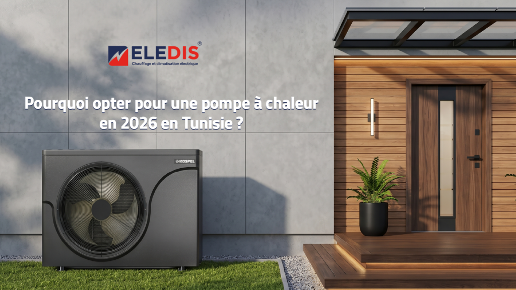 Pourquoi opter pour une pompe à chaleur en 2026 en Tunisie ?